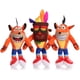 thumbnail image 2 of Juego de dibujos animados Crash Bandicoot Animal Wolf Aku Aku muñeca suave para niños cumpleaños Halloween regalo de Navidad zhangyuxiang unisex, 2 of 2
