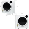 thumbnail image 4 of UBesGoo 13.2Ib House Electric Compact Laundry Clothes Dryer, 4 of 9