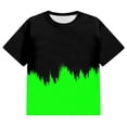 thumbnail image 4 of BiZtdJrK Mens Fashhion Graphic Tees Casual Crew Neck Short Sleeve Tshirts Big and Tall Cotton Shirts Going Out Tops Green XXL, 4 of 5