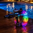thumbnail image 6 of Light Up Water Blaster with Glowing Ring Tank, High Pressure Long Range Water Gun for Outdoor Pool Party, Backyard Summer Entertainment and Beach Games, 6 of 7