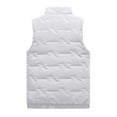 thumbnail image 3 of Homeyce Mens Puffer Vest Quilted Down Water-Resistant Windproof Vests Zipper Sleeveless Jackets with Pockets Winter Puffy Insulated Lightweight Outerwear for Hiking Golf Outdoor,Gray XL, 3 of 3