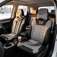 thumbnail image 5 of Full Set of Universal Car Seat Covers, Embroidered Car Seat Protector, Interior Accessories for Cars, Waterproof & Stylish Seat Covers for Vehicles, 5 of 6