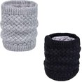 thumbnail image 1 of Paquete de 2 calentadores de cuello Tal, bufanda infinita cálida de invierno, bufandas de lana gruesa de doble capa a prueba de viento, regalos para mujeres y hombres ZefeiWu 8390605290794, 1 of 1