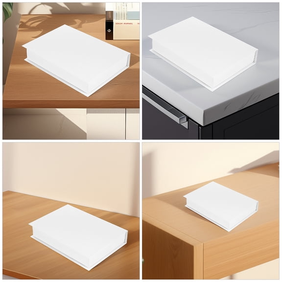 OUNONA Set of 3 Faux Decorative Books for Aesthetic Room Decor, Office Shelf, Library, Coffee Table Display, Large Size