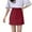Red, variant on Letdown Womens Mini Denim Skirt - Casual Stretch Slim Fit High Waisted Jean Skirts Pencil High Waisted A-Line Jean Skirt