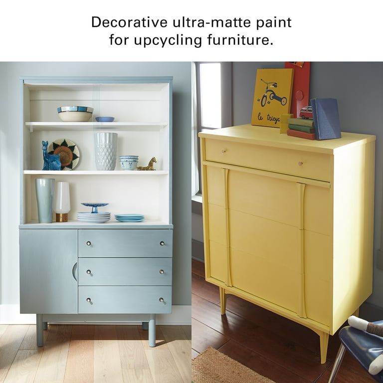 KILZ Chalk Style Paint, Interior, Ultra Flat, Toasted Poppyseed, 1