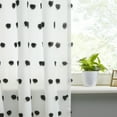 thumbnail image 5 of Home Essence Apartment Ashley Pom Pom Embellished Window Panel, 5 of 7
