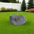 thumbnail image 5 of Lightweight Rock Cover - 12" Realistic Stone for Outdoor Decor, PU Foam Well Pump Cover, Landscape Rocks for Garden, Yard, Aquarium, and Patio Decoration, 5 of 6