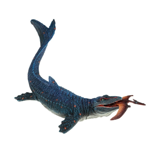 KLKCMS Mosasaurus Ancient Deep Sea Monster Dinosaur Toy Lifelike Dinosaur Action Figure