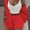 Red, variant on Women's Flannel Velvet Pajamas Set Sexy Crop Top Shorts Coat 3 Pieces Suit Sleepwear 2023 New Casual Soft Homewear Pyjamas S-3XL