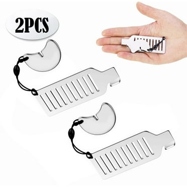 2PCS Portable Door Lock for Travel - Improved Travel Door Lock Hotel Door Lock Apartment Security Device Door Jammer ozozo Silver