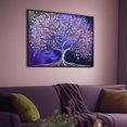 thumbnail image 3 of Hieng Purple Tree Abstract Wall Art Canvas Color Leaf Tree Wall Art Tree of Life Poster Abstract Trees Painting Purple Abstract Canvas Printsch, 3 of 6