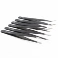 thumbnail image 5 of 9 pcs Anti-static Tweezers Precision ESD Tweezers Maintenance Tools Kit, for Electronics Repair, black, 5 of 5