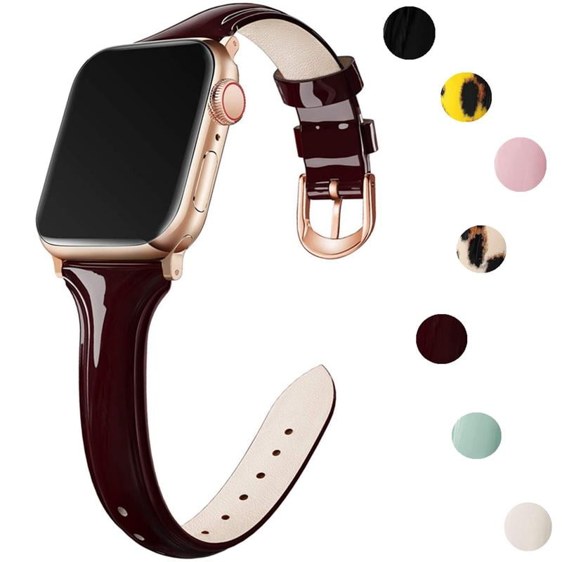 Leather Apple Watch Bands - Pin & Buckle