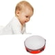 thumbnail image 2 of Kids Tambourine Drum Solid Wood Ergonomic Handle Pleasant Sound Tambourine Music Educational Instrument 7 Inch, 2 of 4