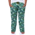 thumbnail image 6 of Pokemon Men's Bulbasaur #001 Vine Whip All Over Print Adult Pajama Pants Sleep Lounge Bottoms, 6 of 7