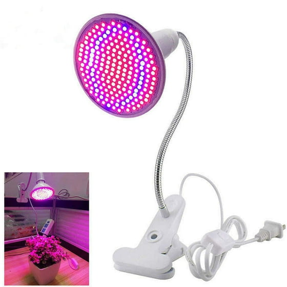 Grow Lights 300w Led Light With Spring Clamp Desk Lamp