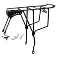 thumbnail image 4 of DYNWAVECA Bike Rear Rack Bracket Simple Assembly Solid Bicycle Back Seat Luggage Cargo Carrier for Outdoor Delivery Cycling Accessories Black, 4 of 10