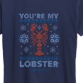 thumbnail image 3 of Friends - You're My Lobster Ugly Sweater Short Sleeve Graphic T-Shirt, 3 of 5