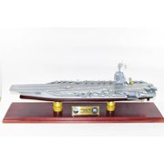 USS Gerald R Ford CVN-78 Ford Class Carrier Model, Navy,Scale Model,Mahogany,24 inch