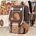 thumbnail image 3 of Mochila Con Capibara para Niñas Y Regalos Los Amantes, 3 of 9