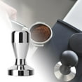 thumbnail image 4 of Tamper inoxidable, piezas de máquina , herramienta nivedora , de granos para restaurante, Bar, cocina, 58 mm Soledad Manipulación de café, 4 of 10