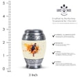 thumbnail image 2 of Handball Player In Rapid Motion - Burial Urns For Human Ashes - Cremation Urns For Human Ashes - 3 Inch - Pack Of 4 - Urns For Ashes - Ashes Keepsake - Ash Urns For Humans - Decorative Urns, 2 of 5