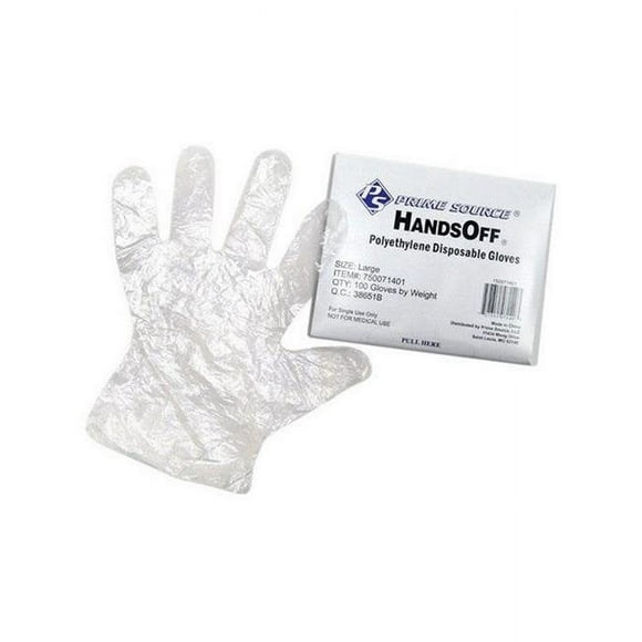 Hands Off 1063 Gants de Service Alimentaire Transparents