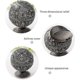 thumbnail image 3 of Retro Windproof Ashtray With Lid Home Office Decoration Nice Gift A, 3 of 4