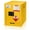 Yellow, variant on Red Hazardous Chemical Cabinet, 4 Gallon Capacity, Dual Independent Locks, Flammable Storage Unit, Fire-Resistant Storage Unit, Manufacturing Plants, Gas Stations, Workshops