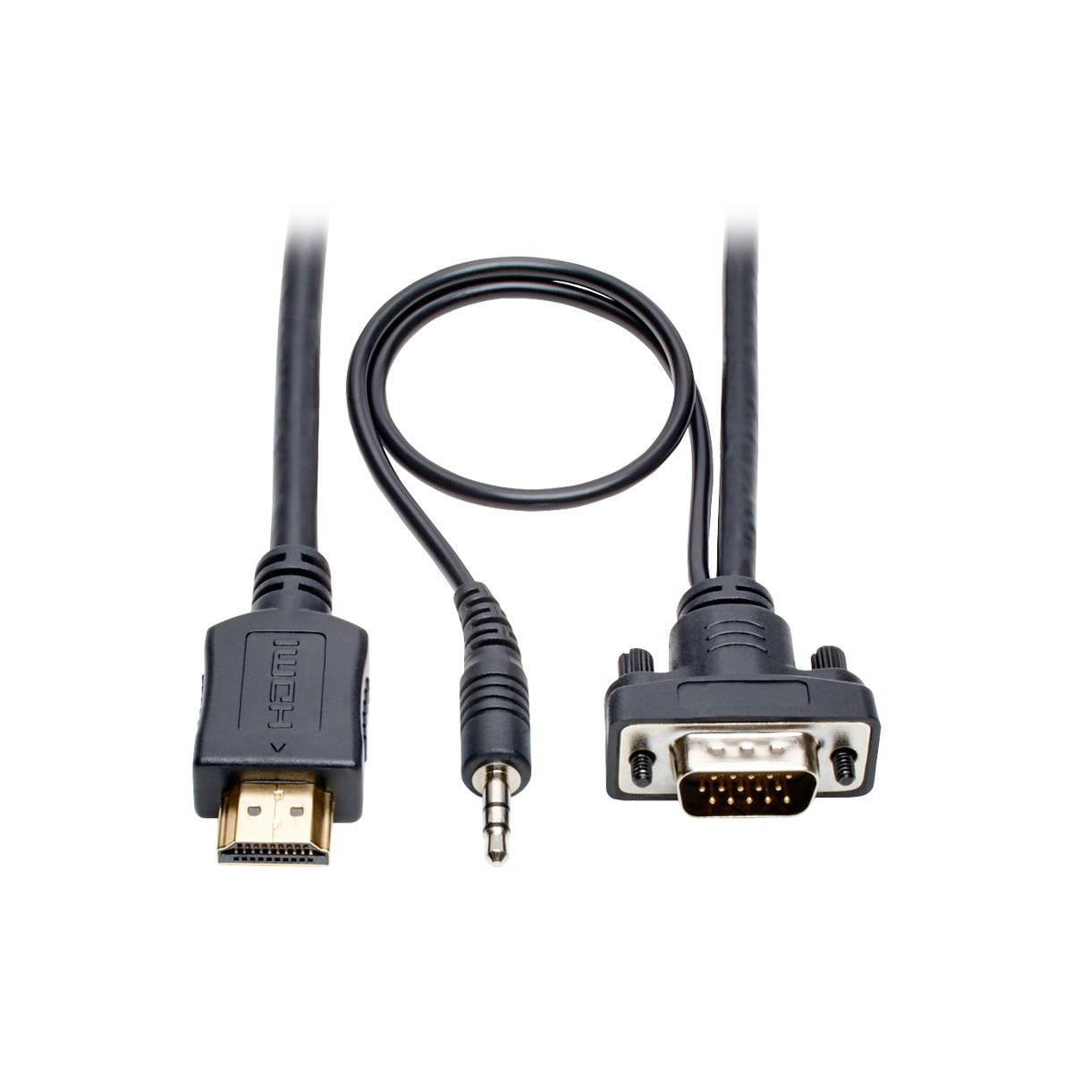 Tripp Lite HDMI to VGA + Audio Active Converter Cable, HDMI to Low