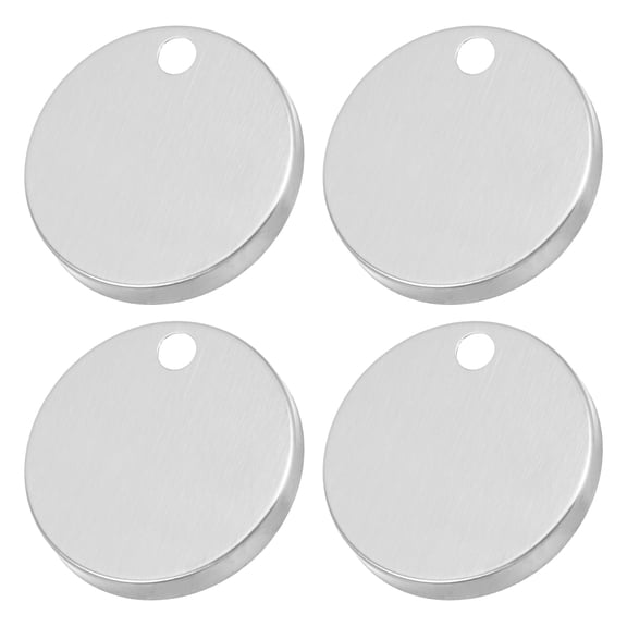 Hemobllo 4Pcs Decorative Toilet Bolt Cover Caps Stainless Steel Material Easy Install Plated Silver