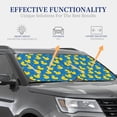 thumbnail image 3 of Saiise Rubber Duck for Foldable Car Sun Shades (2-Pack) Offer Sun Protection with an Easy-fold Design for Convenient Windshield Shading-Large, 3 of 5