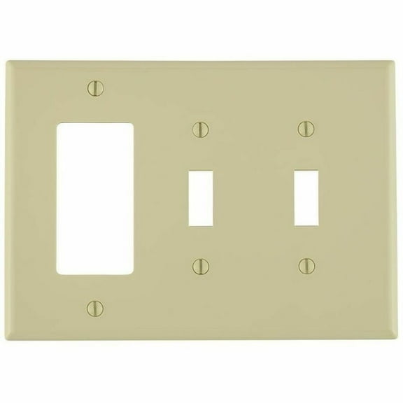 Leviton PJ226-I IV WP 3G 2TGL 1DECO MIDWAY NYLON
