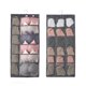 thumbnail image 1 of Armario colgante de doble cara, organizador colgante de doble cara, bolsa de almacenamiento para sujetador, ropa, calcetines, malla 30, 1 of 8