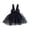 Black, variant on TinyBloomm Shirts Size 6 Girls Baby Girls Spring Summer Bow Tie Solid Sleeveless Romper Bodysuit Dress Clothes, Size 18-24 Months