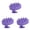 Purple, variant on CSSJKYJ Scalp Massager Brush for Hair Growth â Silicone Scalp Scrubber & Scalp Exfoliator â Manual Scalp Massager Brush for Wet or Dry Use â Hair Massager Scalp Shampoo Brush Tool ( )