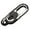 Black, variant on Men’s Car Key Chain Metal Snap Hook Carabiner Keychain Loss Heavy Duty Quick Release Swivel Belt Loop Key Ring Holde