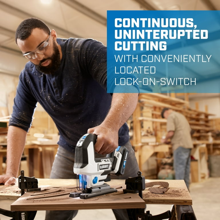 Free Shipping HART Brushless Orbital Jig Saw Battery Not Included Walmart