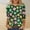 #191-Green, variant on Ounisa Womens 3/4 Sleeve T Shirt Crew Neck St.Patrick's Day Printed Pullover Loose Fit Casual Fashion Trendy Tops S-3XL