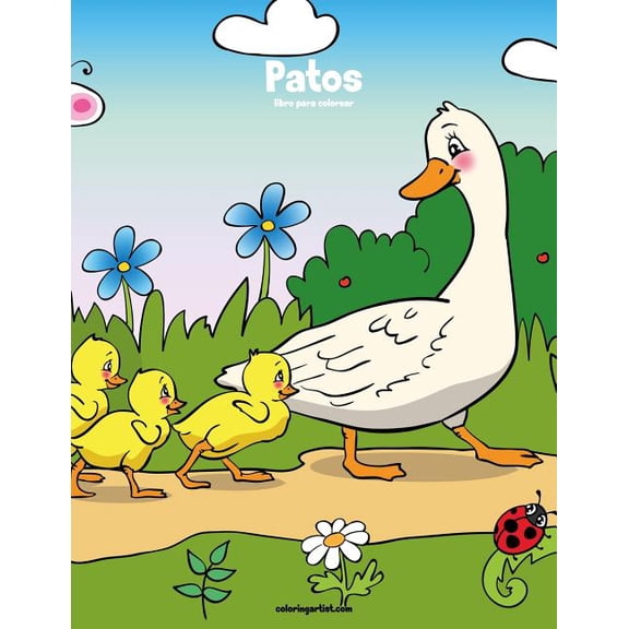 Patos Patos libro para colorear 1, Book 1, (Paperback)