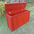 thumbnail image 2 of International Caravan Royal Fiji Coffre de Terrasse pour Patio en Rouge Grange, 2 of 2