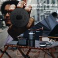 thumbnail image 5 of OWLSTEM Grinder,2.2 Inch Stronger Grip Biscuit Shape Design Grinder (Single,Black), 5 of 5