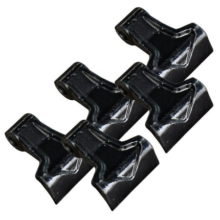 Titan Attachments 3.5 Wide Replacement Steel Flail Hammer Blade for Tractor Mower Pack of 5