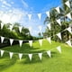 thumbnail image 5 of Banderines y banderas Consummate de 100 pies, blancas, para decoración, 5 of 5