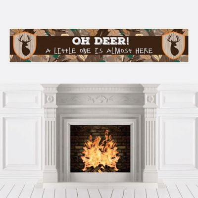 Gone Hunting Deer Hunting Camo Baby Shower Decorations Party Banner Walmart Com Gone Hunting Deer Hunting Camo Baby Shower Decorations Party Banner Walmart Com