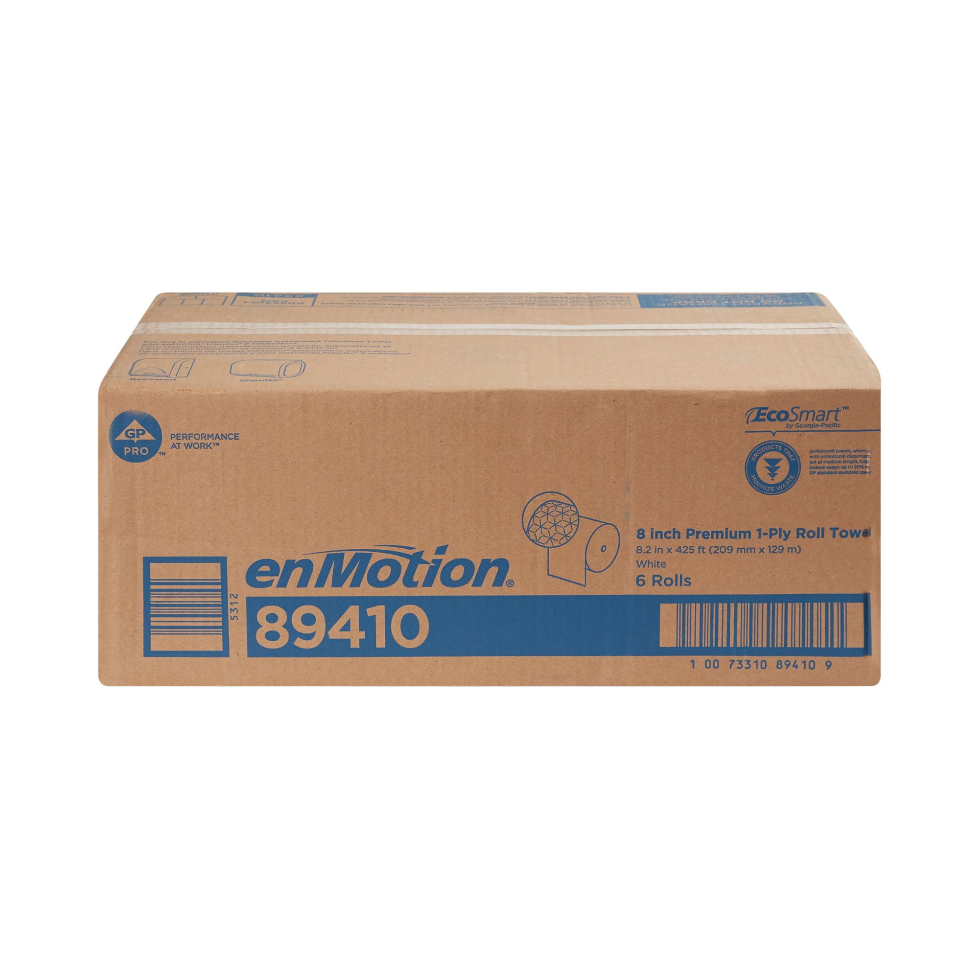 enMotion White Premium Touchless Paper Towel Roll 1 Case(s), 1 Towels/ Case