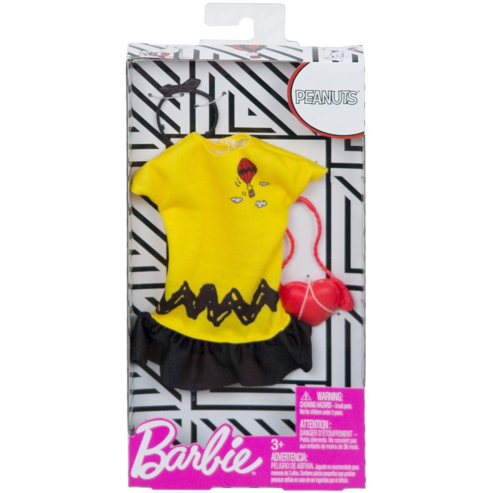 Barbie Peanuts Charlie Brown Fashion Pack with Accessories 
