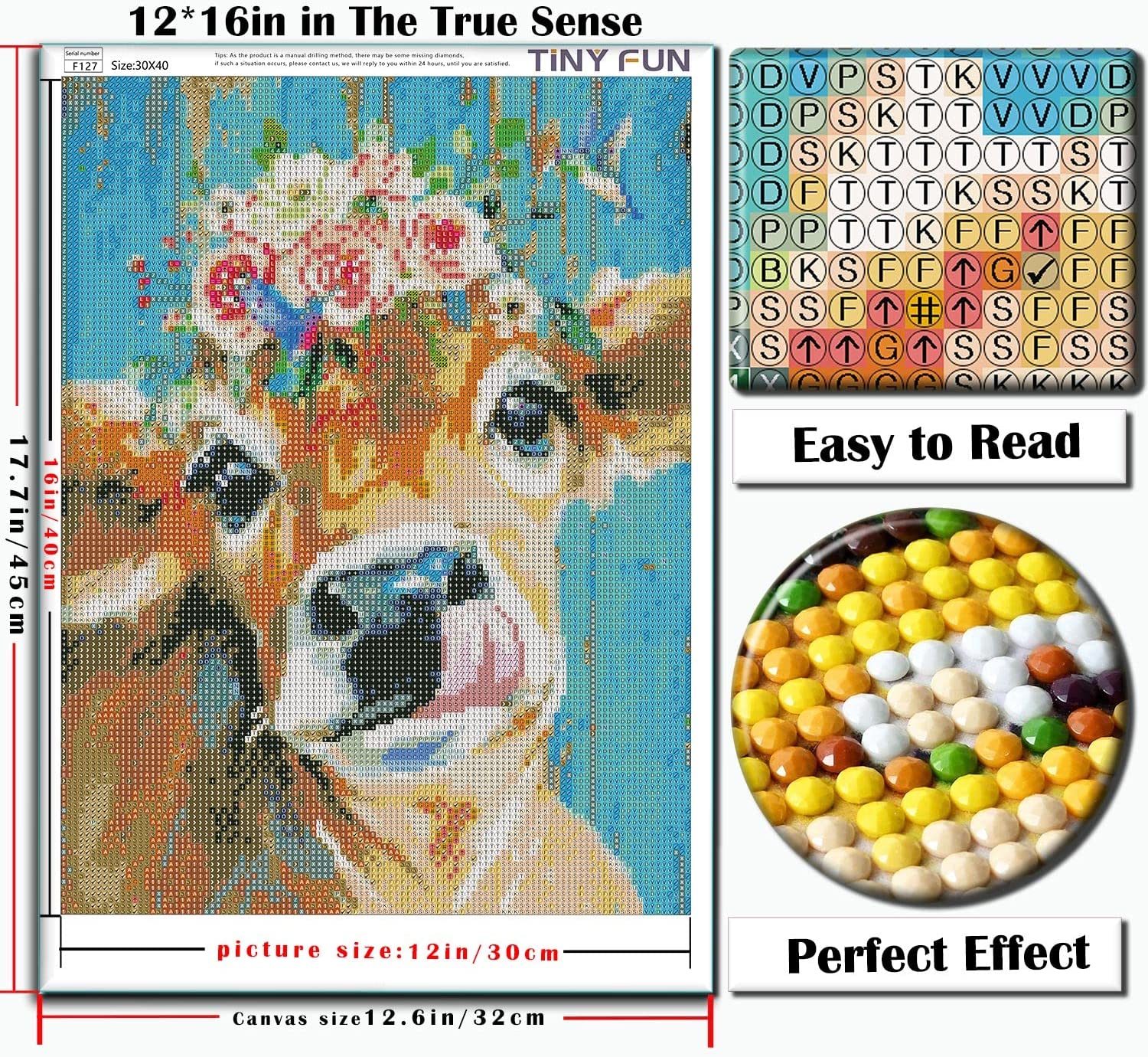 Diamond Painting Kits for Adults Kids, DIY 5D Diamond Art Paint with Round  Diamonds Full Drill Cow Gem Art Painting Kit for Home Decor 12x16 inch 