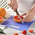 thumbnail image 3 of Linoroso Cutting Boards Set for Kitchen Included Defrosting Tray for Frozen Meat, Plastic Cutting Board Dishwasher Safe - Veri Peri, 3 of 9